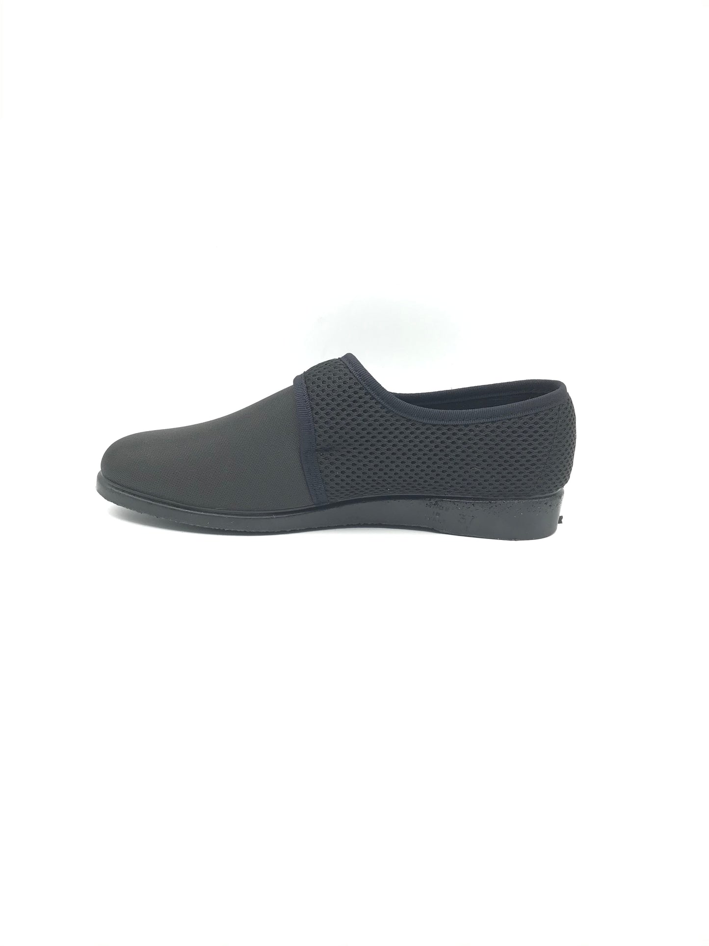 Pantofola velcro donna 2G 480 nero