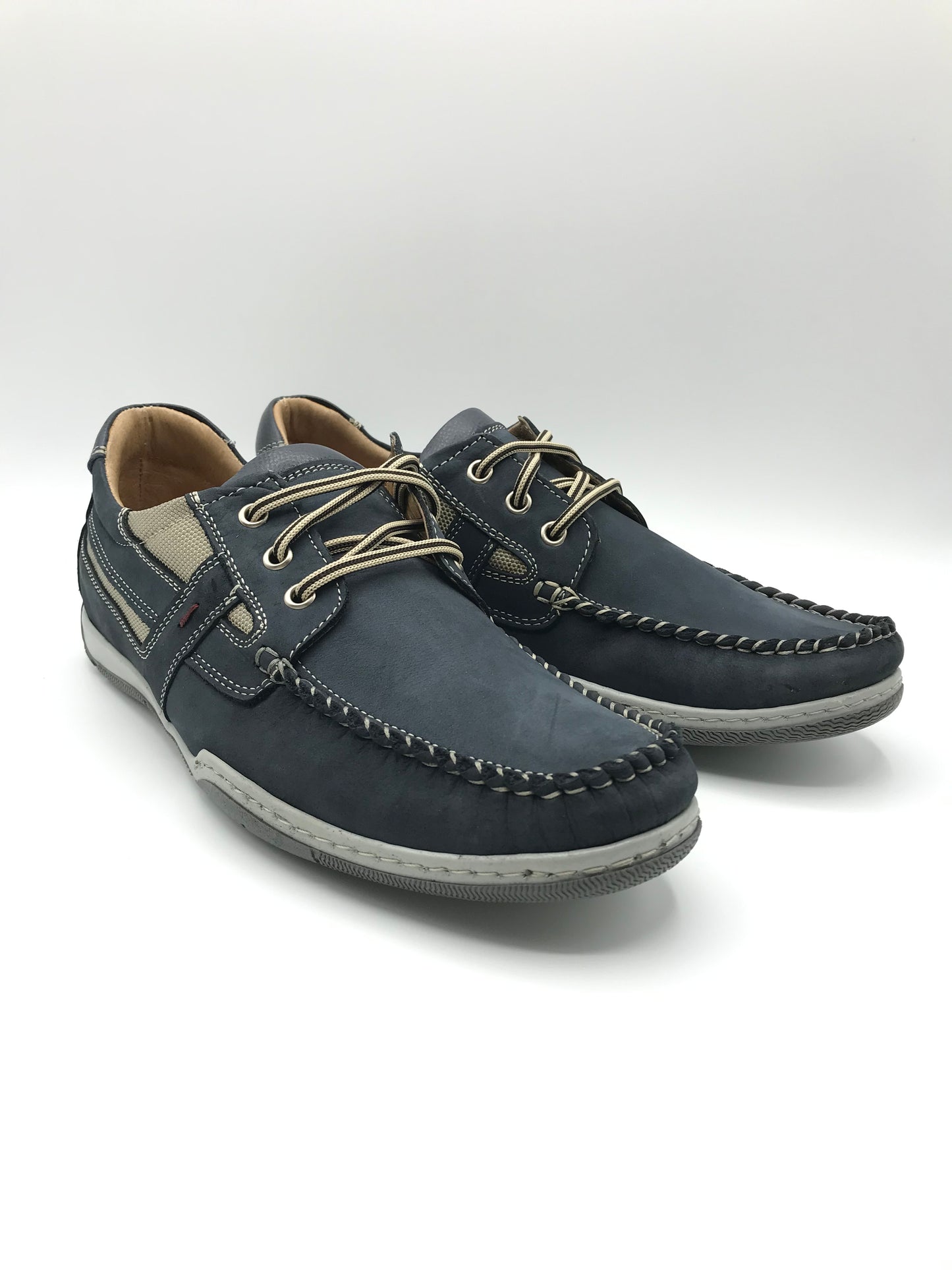 Mocassino lacci uomo Inway 4501 blu