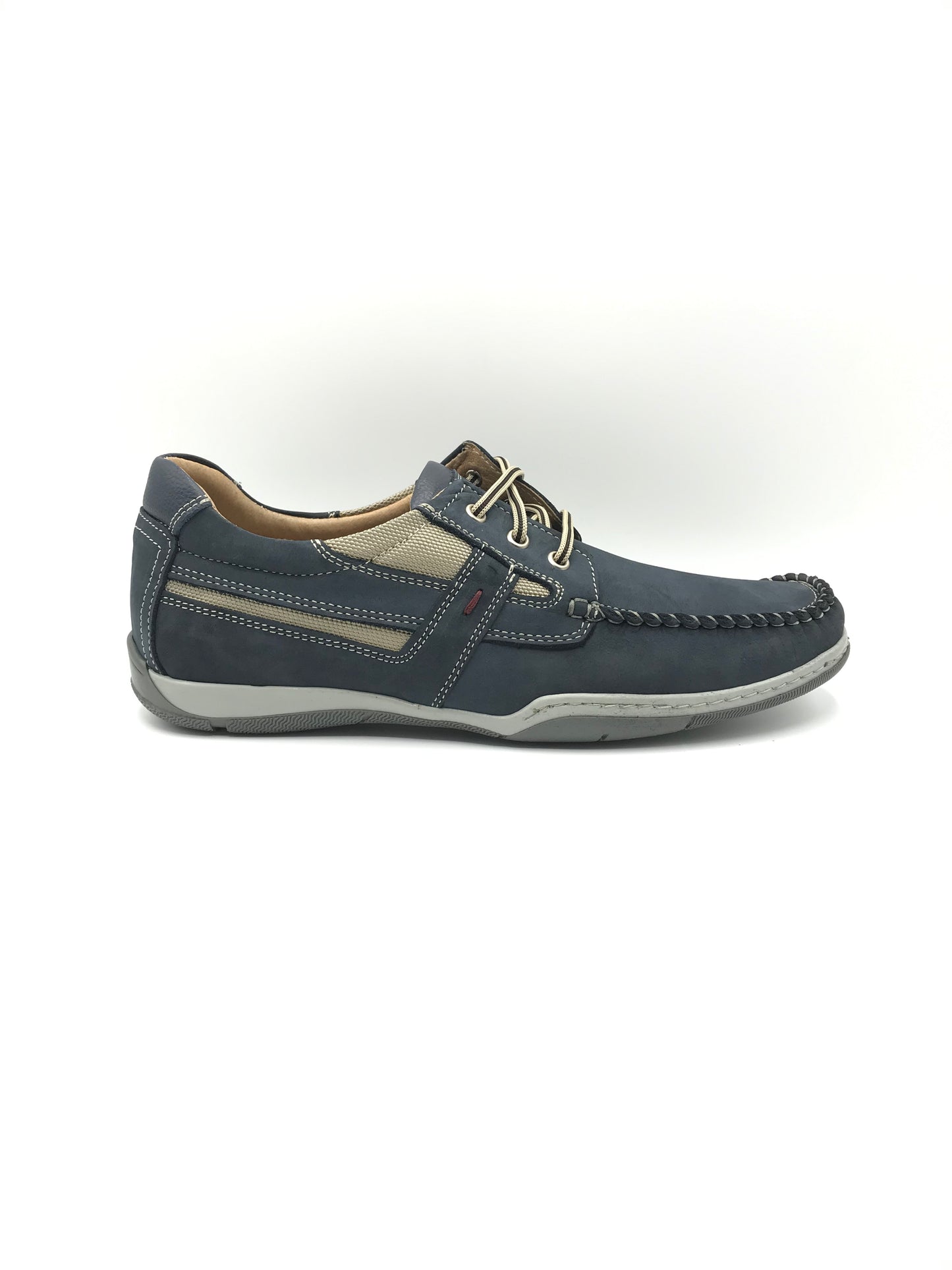 Mocassino lacci uomo Inway 4501 blu