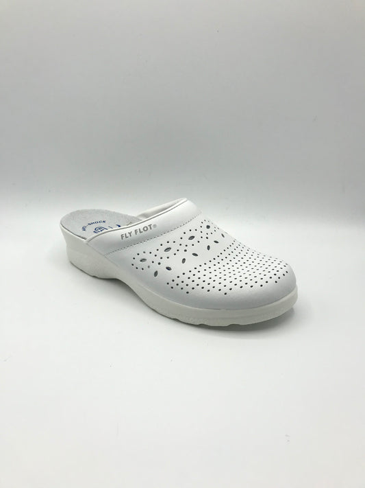 Ciabatta sanitaria donna Fly Flot 85033 bianco