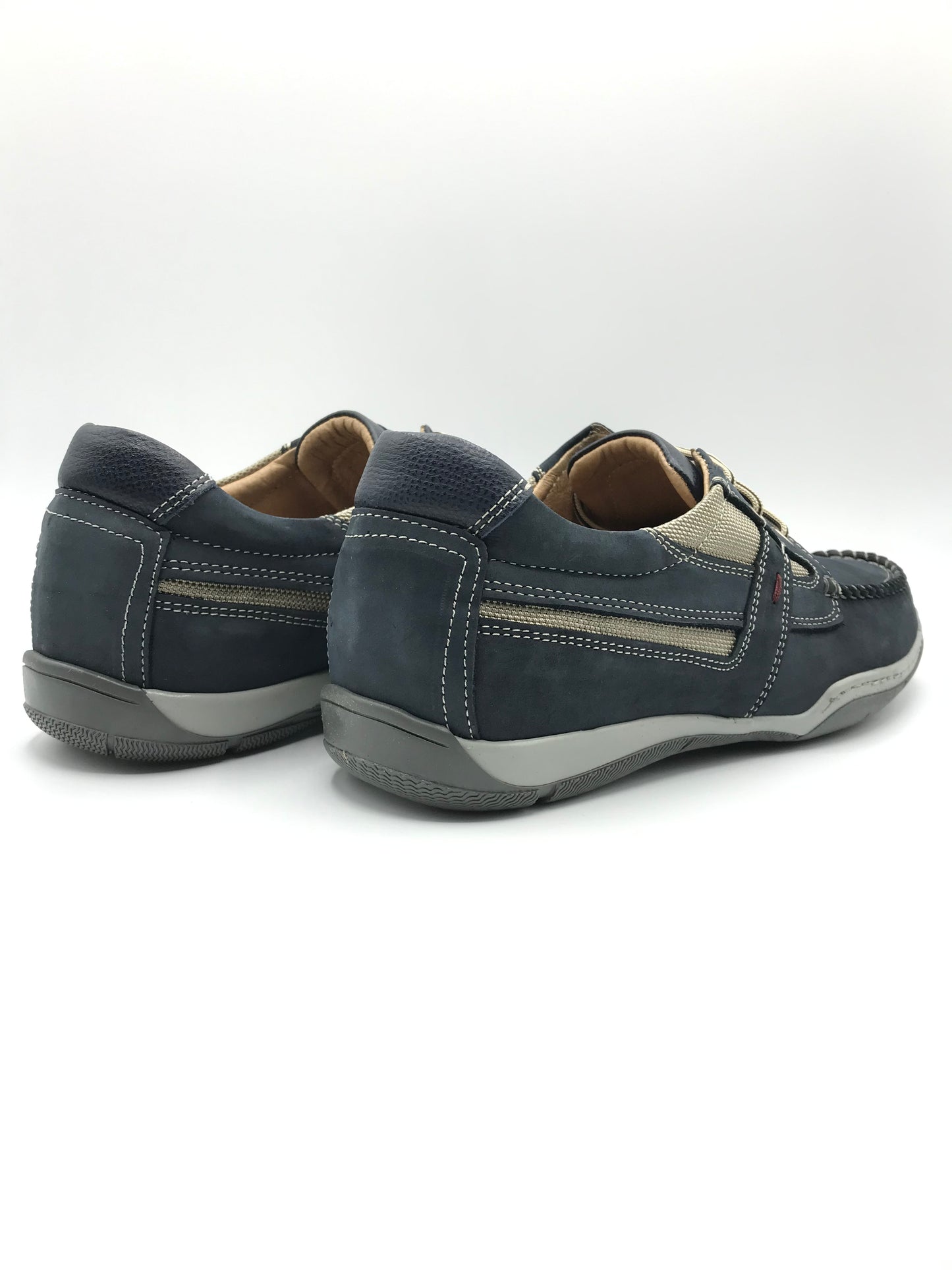 Mocassino lacci uomo Inway 4501 blu