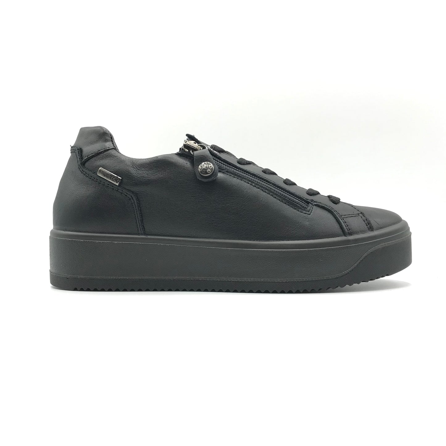 Imac | Sneakers in vera pelle con plantare rialzato | 657428