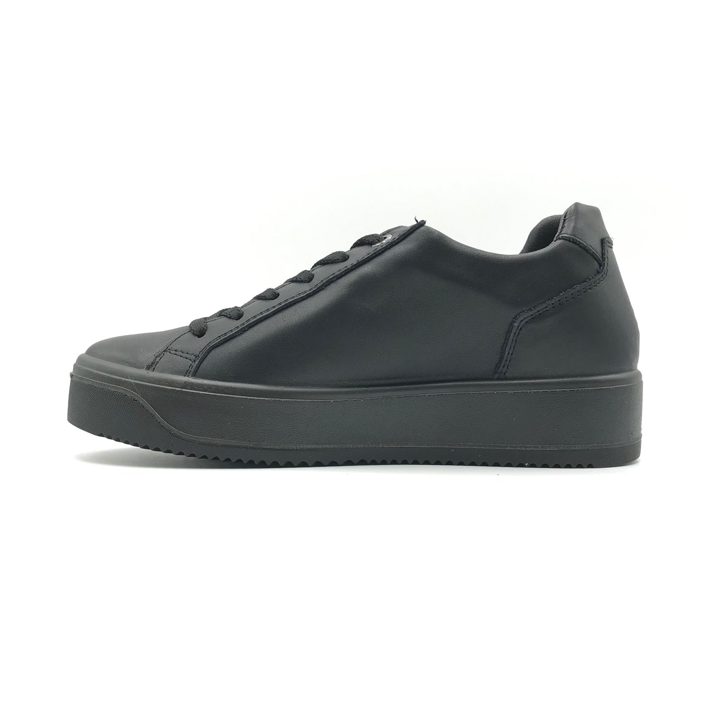 Imac | Sneakers in vera pelle con plantare rialzato | 657428