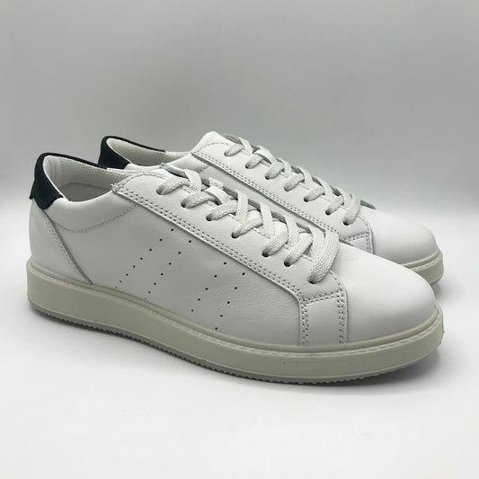 Imac | Sneakers bianche in vera pelle | 752430