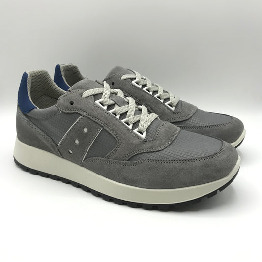 Imac | Sneakers in vera pelle scamosciata e mesh | 552340