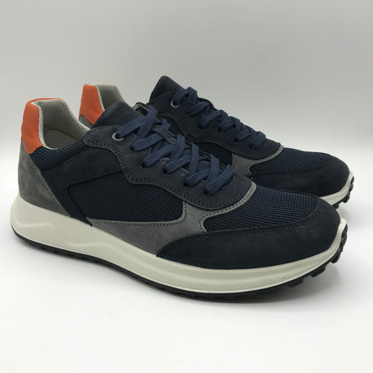 Imac | Sneakers in vera pelle scamosciata e mesh | 552461