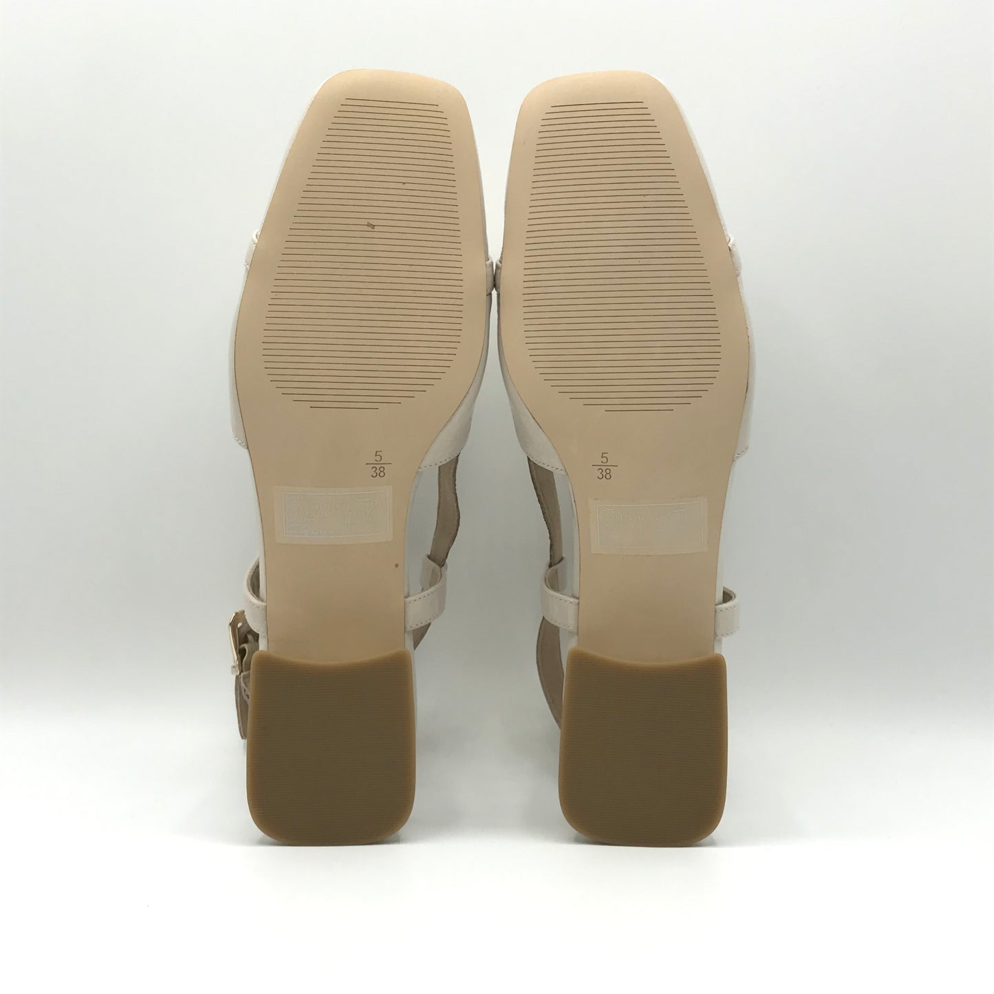 Caprice | Slingback in vera pelle con dettaglio catena | 29501-44