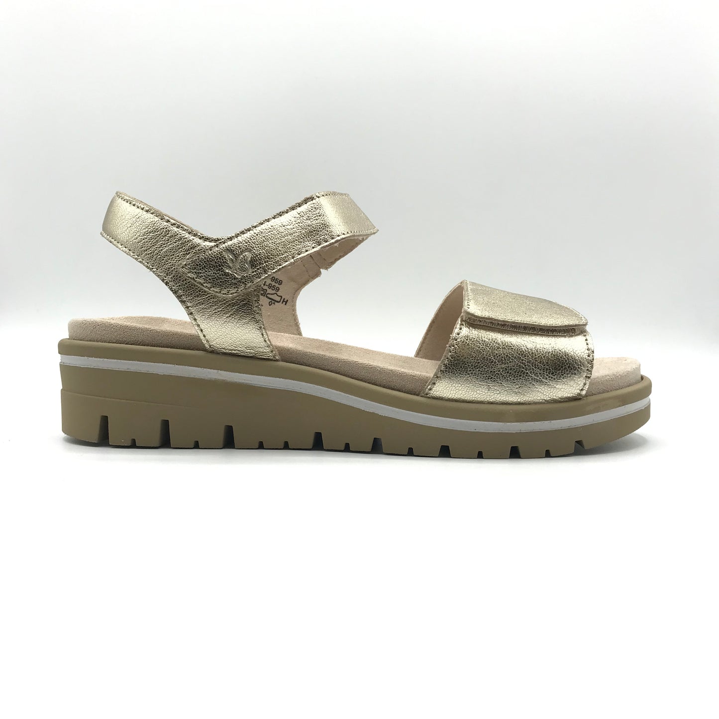 Caprice | Sandali in vera pelle con plantare estraibile | 28712-44
