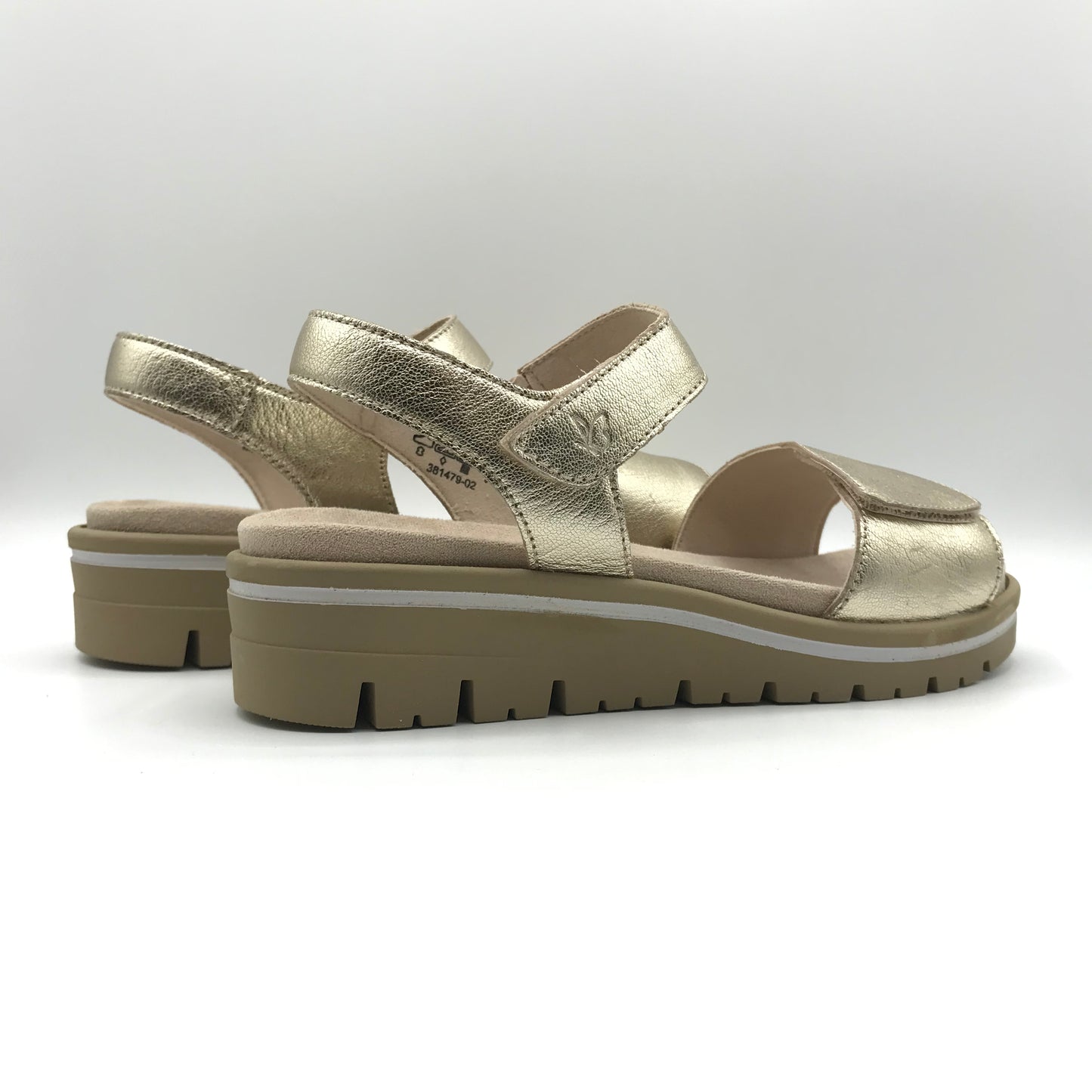 Caprice | Sandali in vera pelle con plantare estraibile | 28712-44