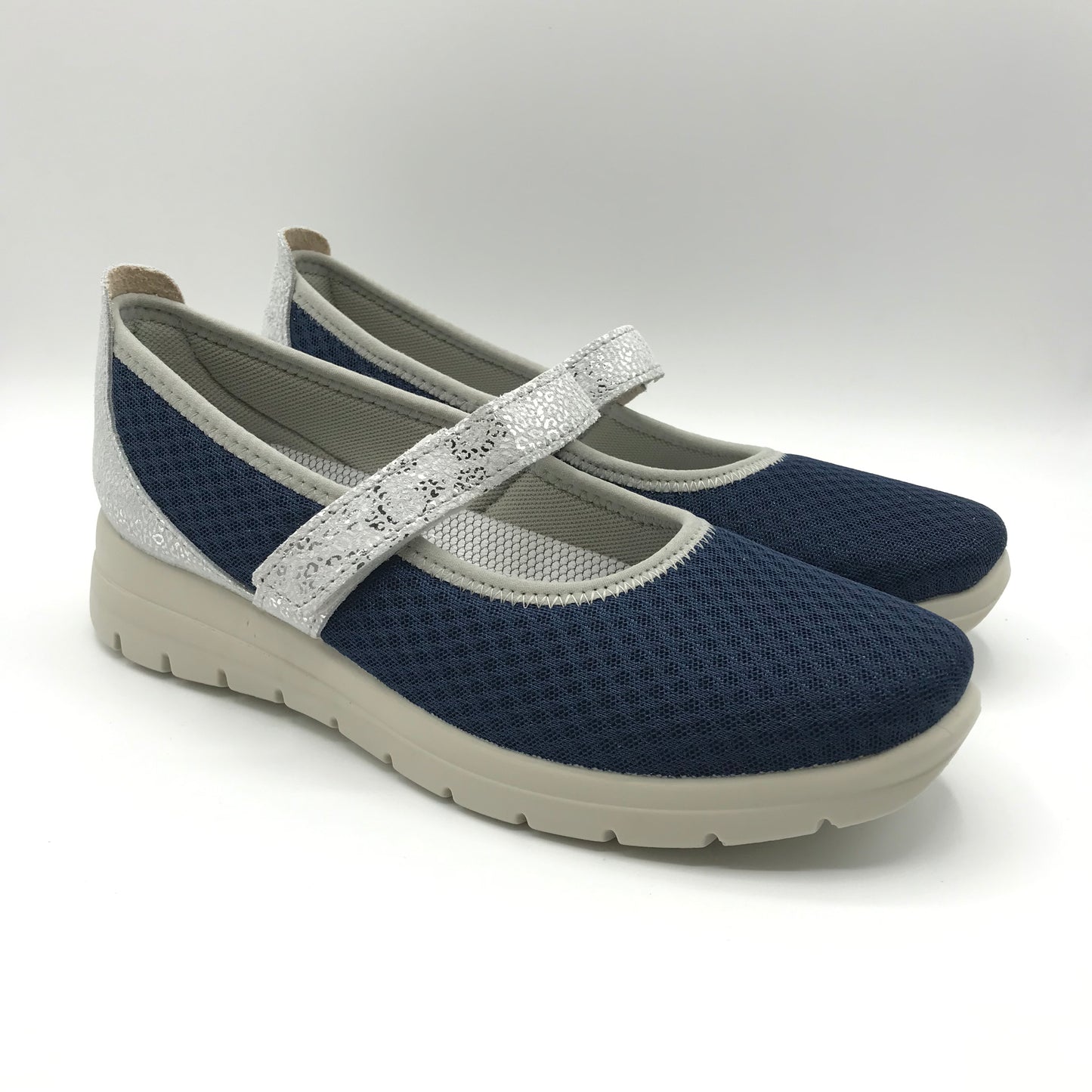 Fly Flot | Ballerine con velcro regolabile e plantare Memory | 27B87