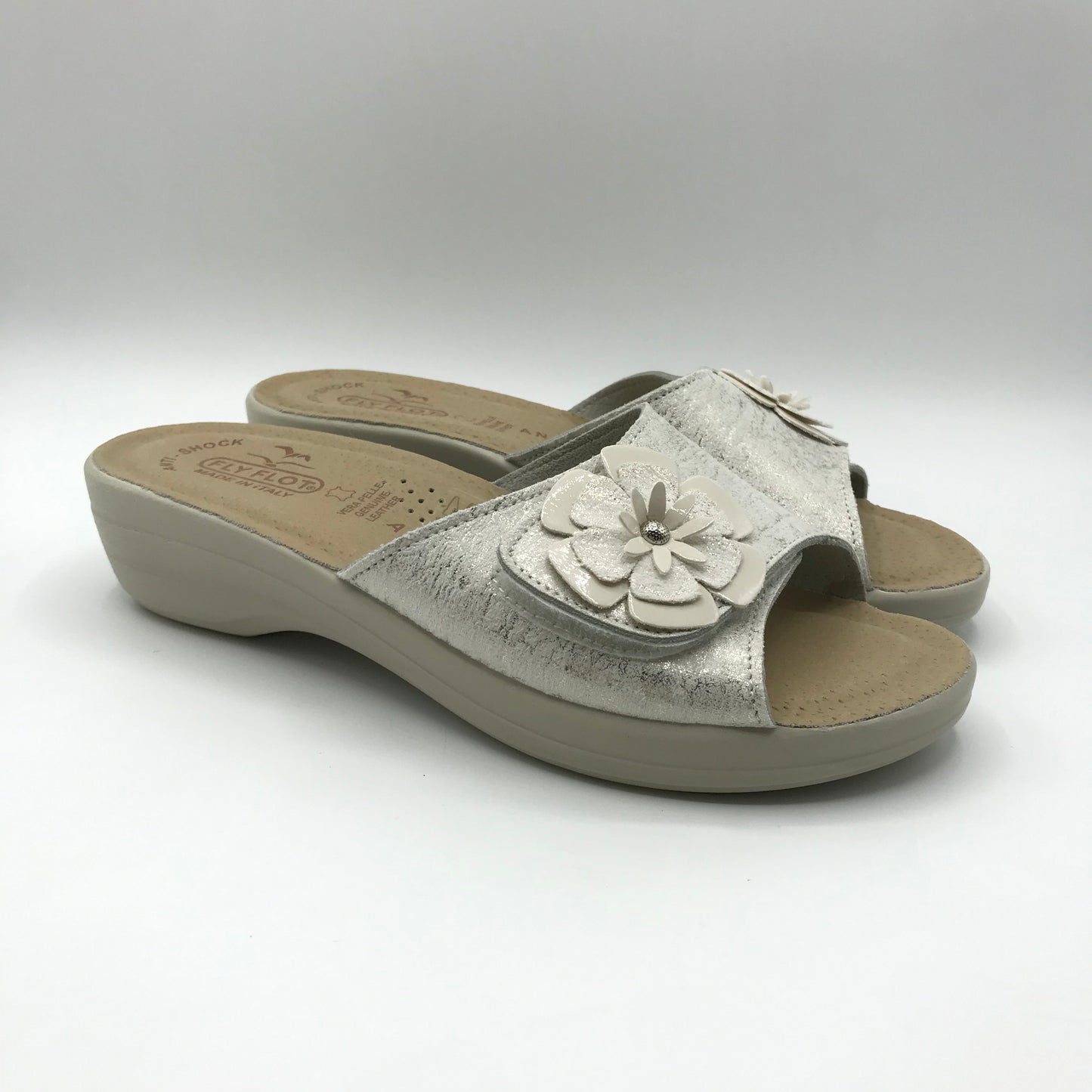 Fly Flot | Ciabatte con chiusura a strappo e motivo floreale | T5K40