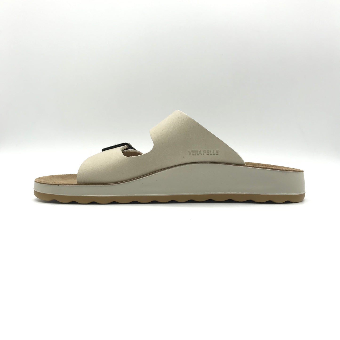 Fly Flot | Ciabatte in vera pelle con fibbie regolabili | 77G64 FC