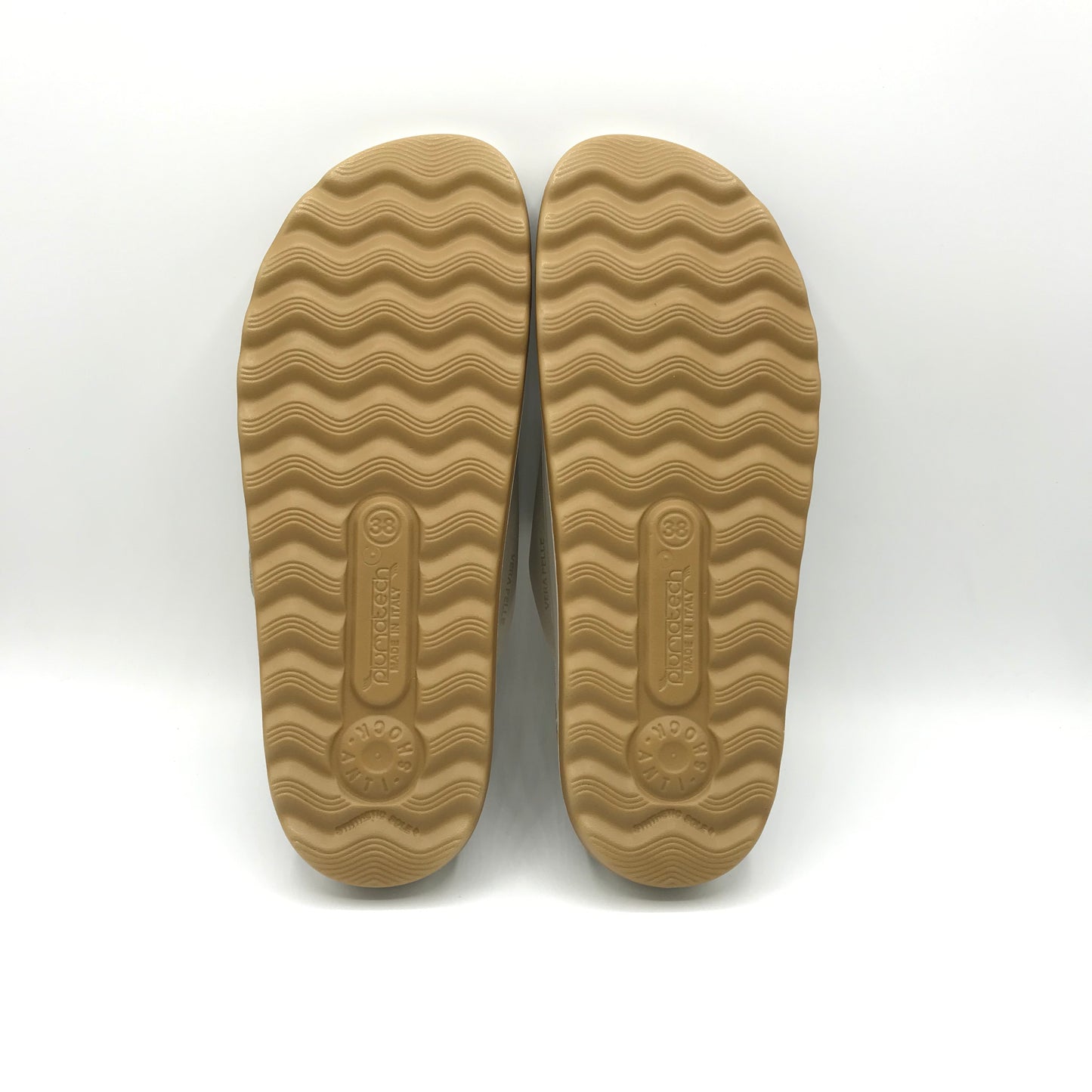 Fly Flot | Ciabatte in vera pelle con fibbie regolabili | 77G64 FC