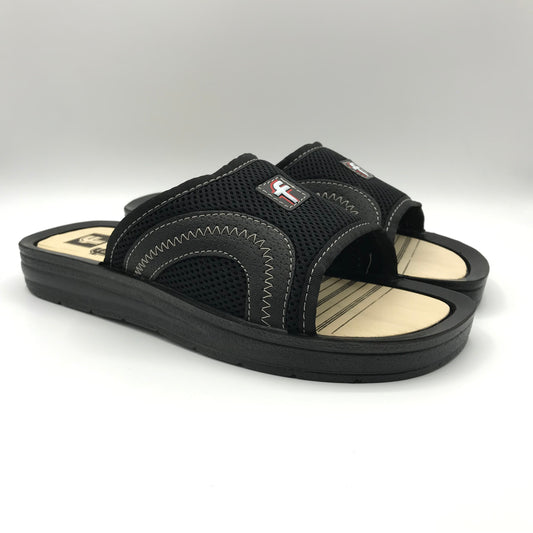 Fass | Ciabatte in rete elastica e plantare in legno | 1817.1