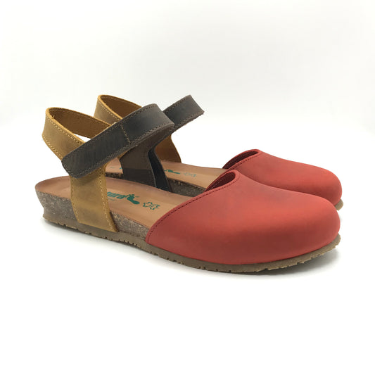 BioNatura | Sandali clogs in vera pelle a punta chiusa | 68C2081