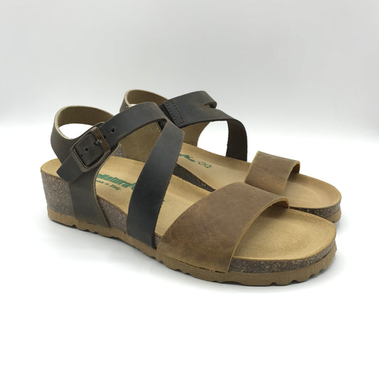 BioNatura | Sandali in vera pelle con fibbia regolabile | 12VESTA