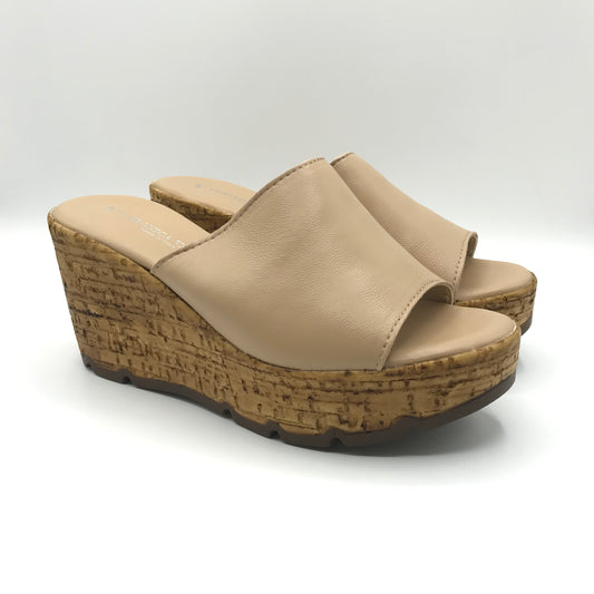 Andrea Pierago | Ciabatte in vera pelle con zeppa alta | 2762-3002