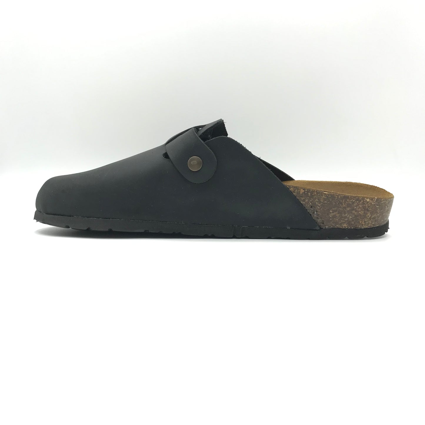 Bio Gold | Ciabatte sabot in vera pelle con fibbia regolabile | 8227U