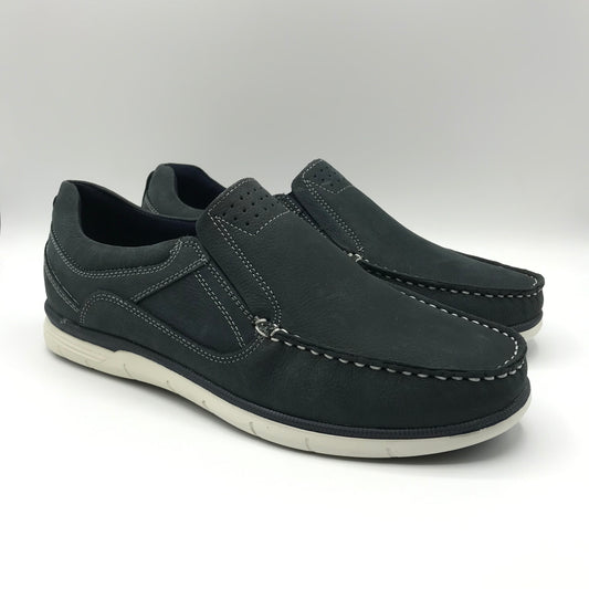 Wildland | Mocassini slip on in vera pelle con elastici | Oxford