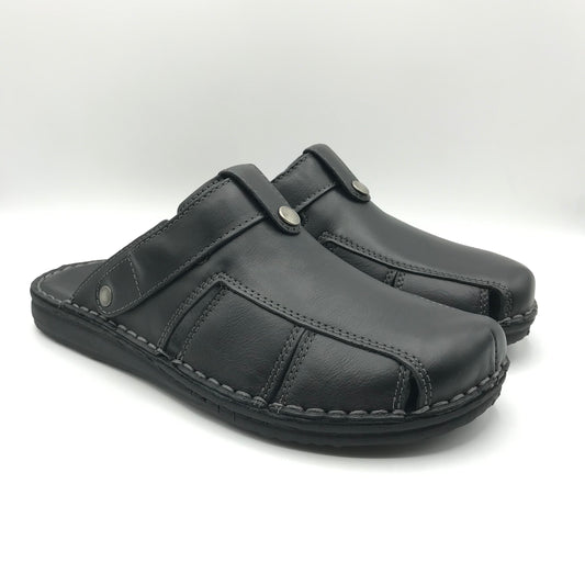 Walk in the city | Sabot in vera pelle con cinturino | 35200