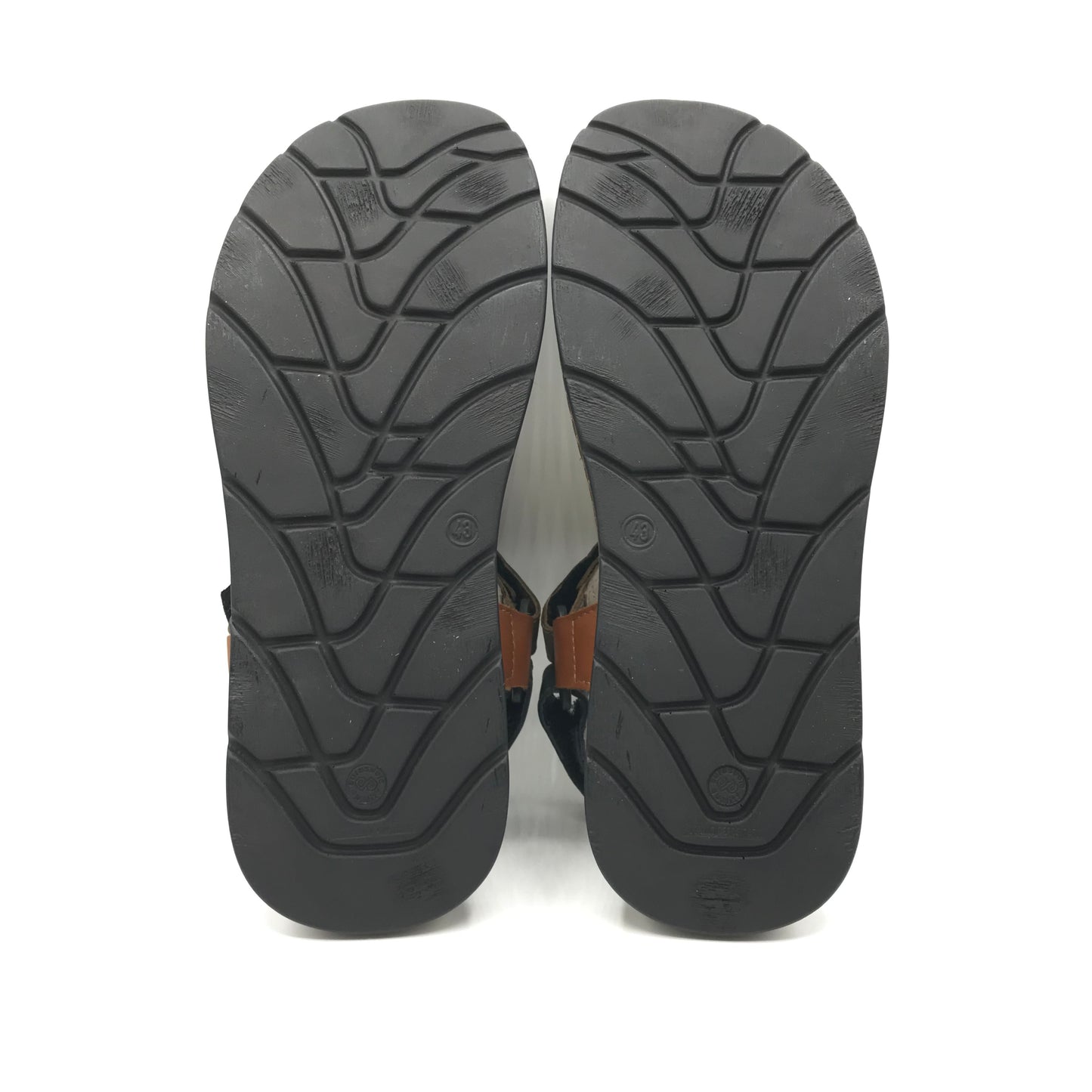 GreenHill | Sandali in vera pelle con velcro regolabile | 30363